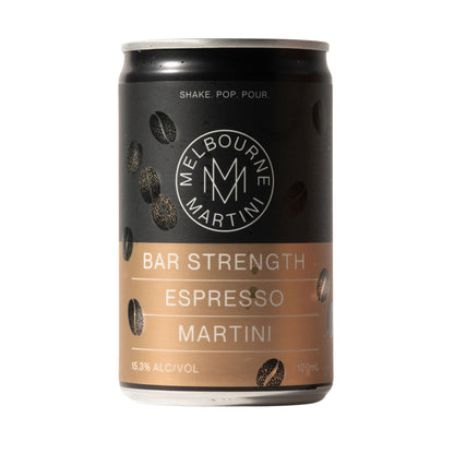 Bar Strength Espresso Martini Cans