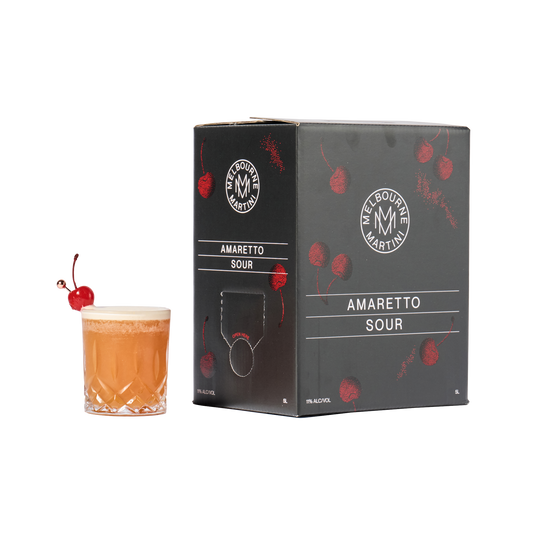 Melbourne Martini Pre-made Cocktail Cask 5 litres Amaretto Sour