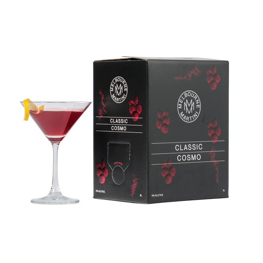 Melbourne Martini Pre-made Cocktail Cask 5 litres Classic Cosmopolitan 