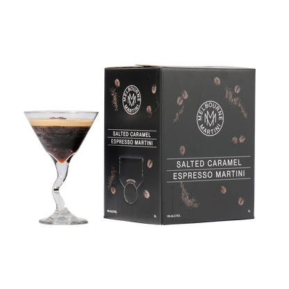 Melbourne Martini Pre-made Cocktail Cask 5 litres Salted Caramel Espresso Martini