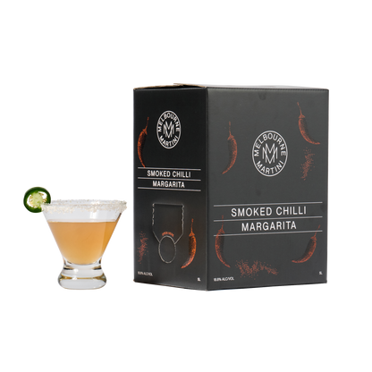 Melbourne Martini Pre-made Cocktail Cask 5 litres Smoked Chilli Margarita